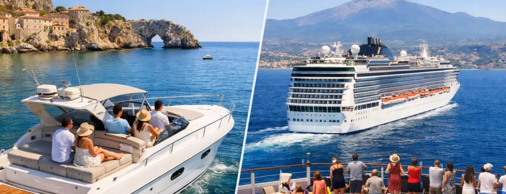 Boat Charter Versus Group Cruise In Sicily